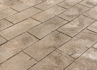 Wood Paver Cobble