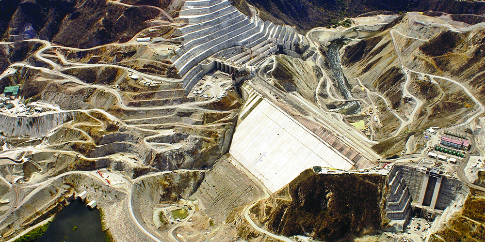 La Yesca Hydroelectric Dam in Hostotipaquillo, Jalisco, Mexico
